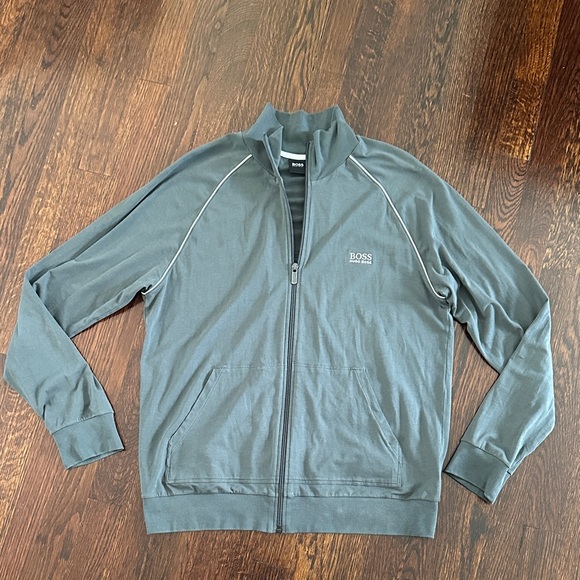 Boss Gray Lightweight Jacket - Picture 1 of 4